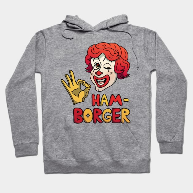 Hamborger Hoodie by BurgandyBalloons